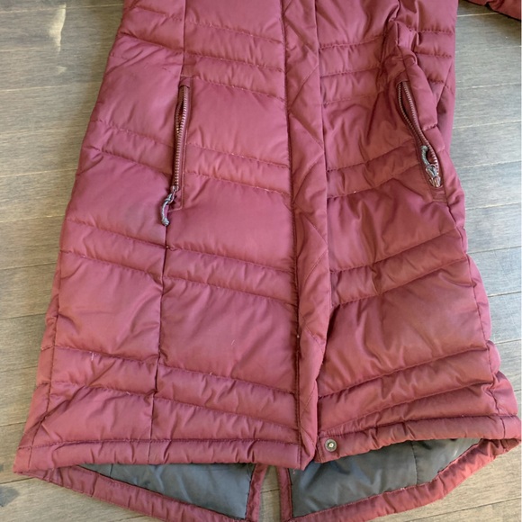 Burgundy Columbia Winter Jacket Women’s S w/ Faux Fur Hood Linning - Picture 6 of 11